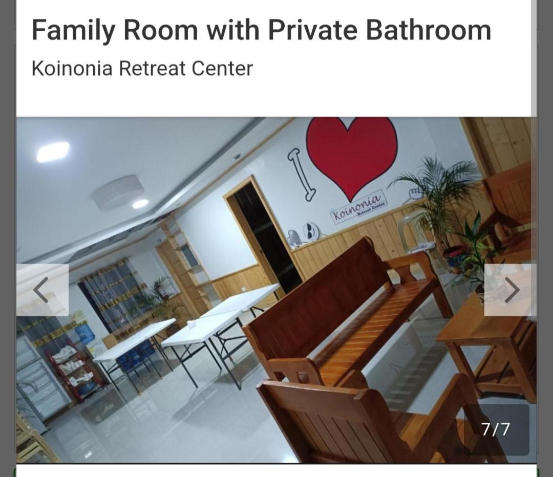 Koinonia Retreat Center Hotell Baguio City Exteriör bild